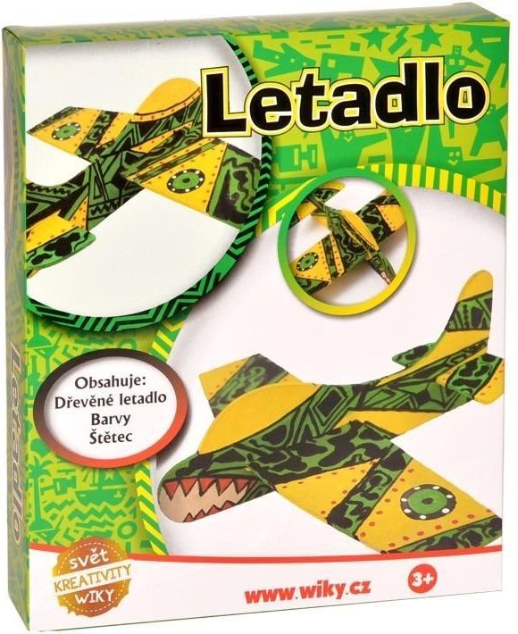 Wiky kreativita Wiky Kreativní set letadlo - obrázek 1