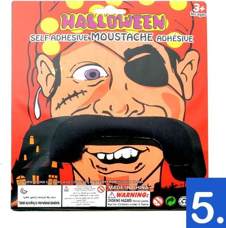 Wiky Wiky Karnevalový doplněk - vousy/ 6 druhů - obrázek 5
