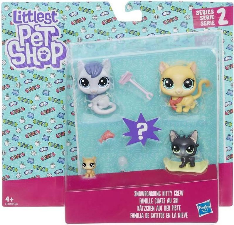 Hasbro LPS Hasbro LITTLEST PET SHOP Rodinné balení zvířátek - obrázek 1