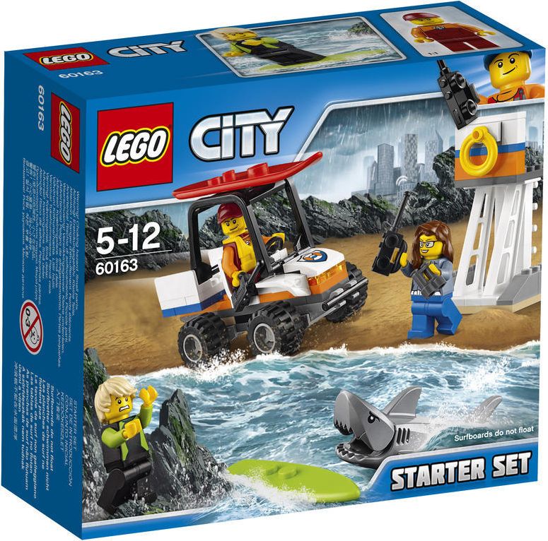 LEGO City LEGO City Coast Guard 60163 Pobřežní hlídka - začátečnická sada - obrázek 1