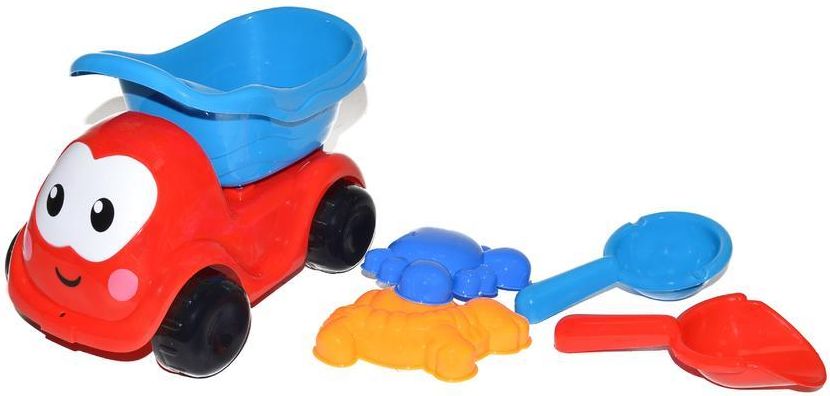 Wiky Wiky Sada na písek auto s bábovičkami - obrázek 1