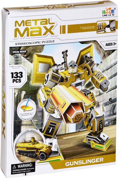 Wiky kreativita Wiky Puzzle 3D - robot - obrázek 1