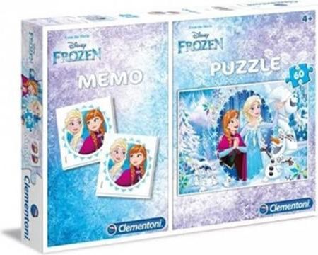 Clementoni Puzzle 60+pexeso Frozen - obrázek 1