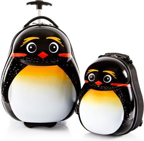 Heys Travel Tots Lightweight Kids Emperor Penguin – sada batohu a kufru - obrázek 1