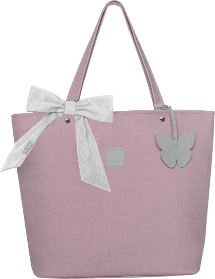 BEZTROSKA taška Matylda s mašlí sticky pink - obrázek 1