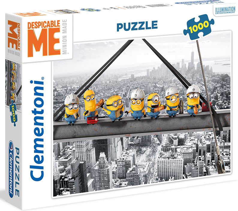 Clementoni - Puzzle 1000, Mimoni - obrázek 1