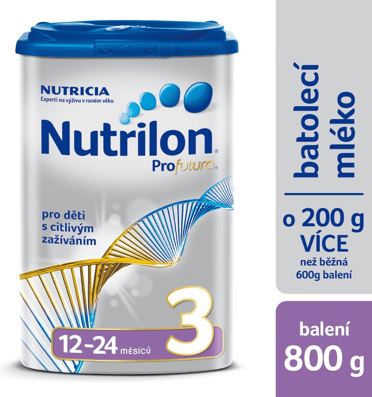 Nutrilon 3 Profutura batolecí mléko 800g, 12+ - obrázek 1