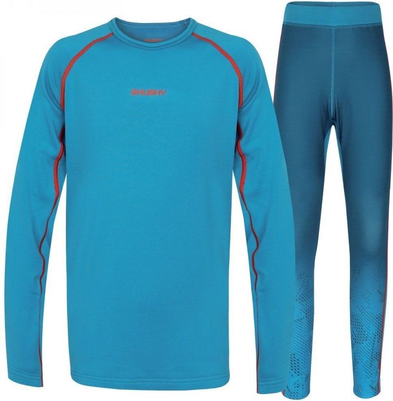 Husky dětské termoprádlo Active winter combo pack 164 modrá - obrázek 1