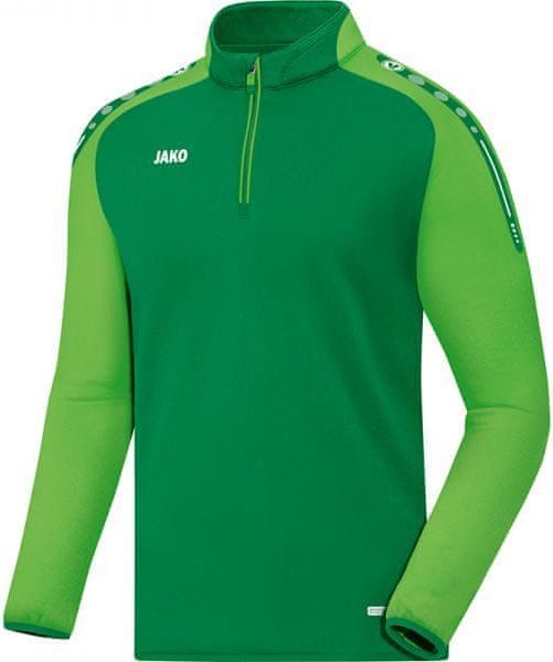 JAKO CHAMP mikina krátký zip vel. 152, světle zelená - obrázek 1