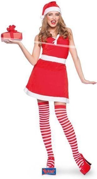 Kostým paní Santová vel.S/M (36-38) - Santa Claus - obrázek 1