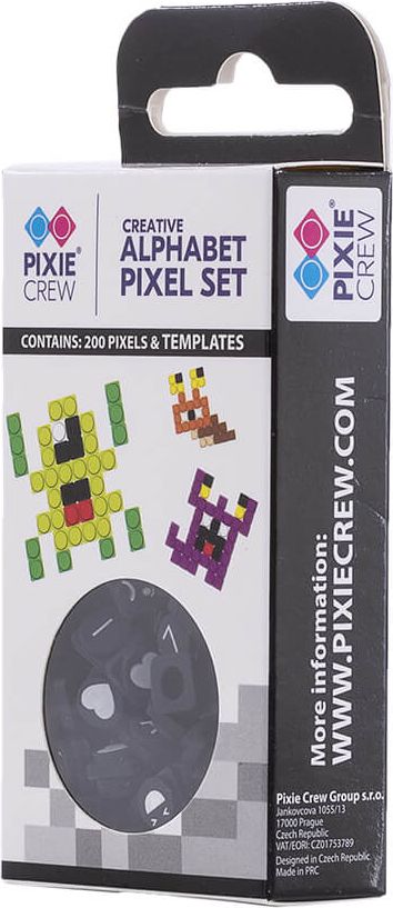 PIXIE CREW tematická sada malých pixelů s písmeny a znaky - obrázek 1