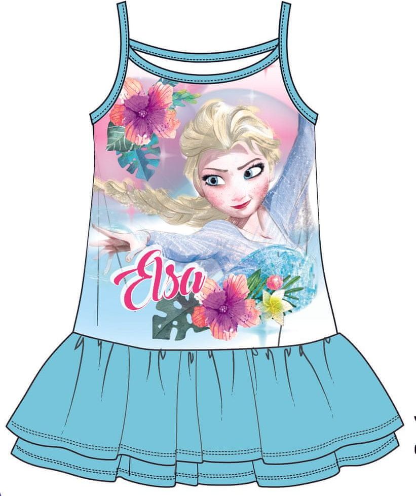 Disney by Arnetta dívčí šaty Frozen 104 modrá - obrázek 1