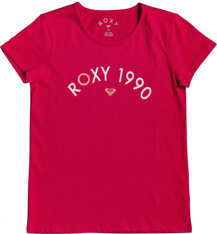 Roxy dívčí tričko Roses In The Rain 152 červená - obrázek 1
