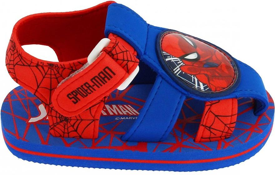 Disney by Arnetta chlapecké sandály Spiderman 22 červená - obrázek 1