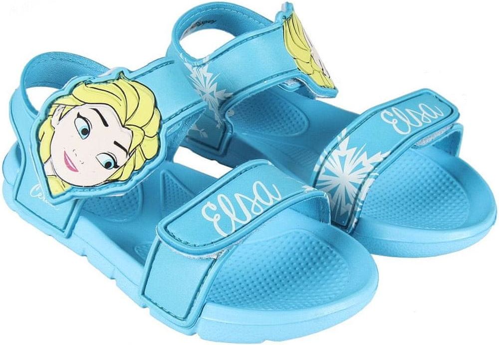 Disney dívčí sandály Frozen 30.5 modrá - obrázek 1
