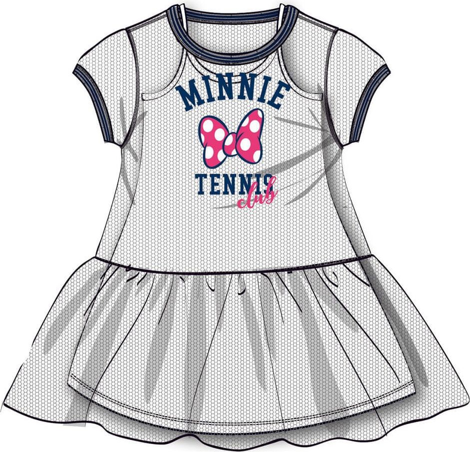 Disney by Arnetta dívčí šaty Minnie 140 bílá - obrázek 1