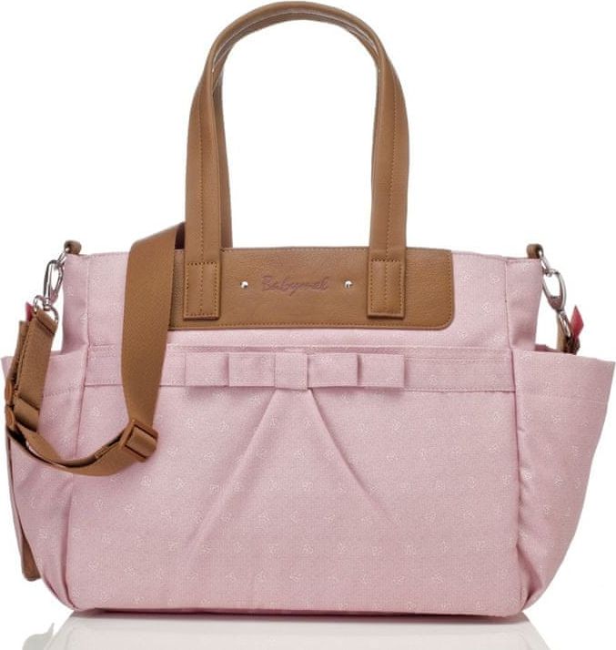 BABYMEL Cara Bloom přebalovací taška Dusty Pink - obrázek 1