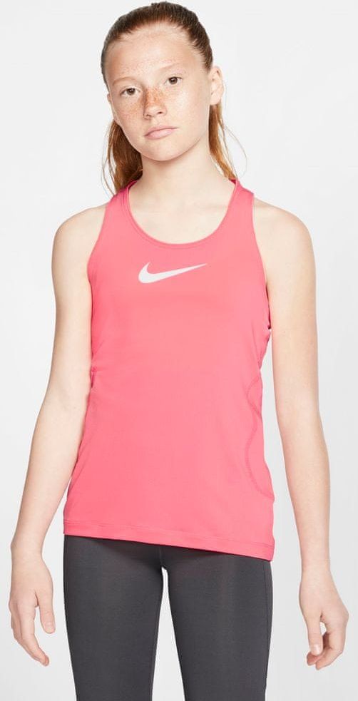 Nike dívčí tílko Pro XL růžová - obrázek 1