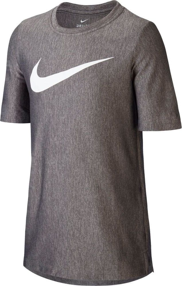 Nike dětské tričko Dri-FIT XL, šedá - obrázek 1