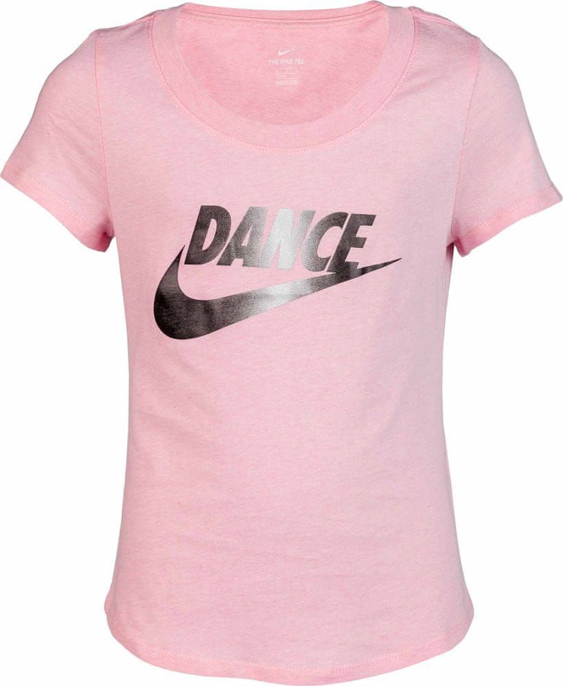 Nike dívčí tričko Sportswear XL růžová - obrázek 1