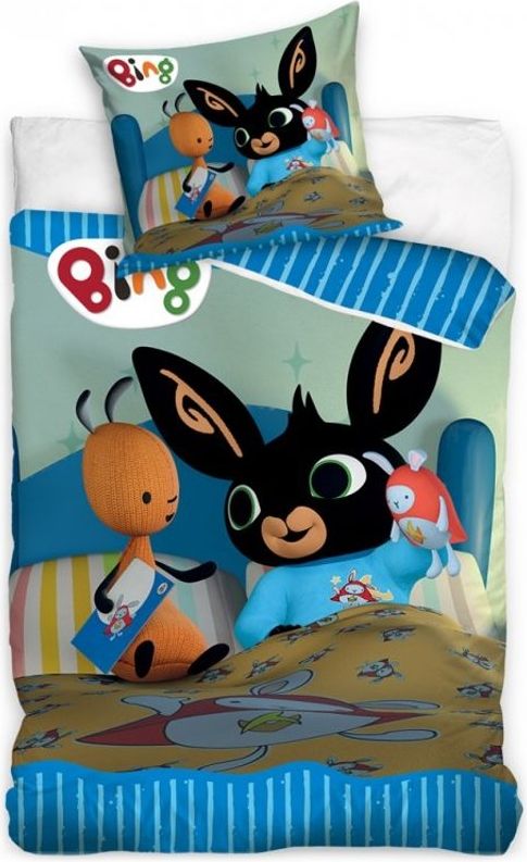 Carbotex · Dětské ložní povlečení Zajíček Bing Bunny - Dobrou noc - obrázek 1