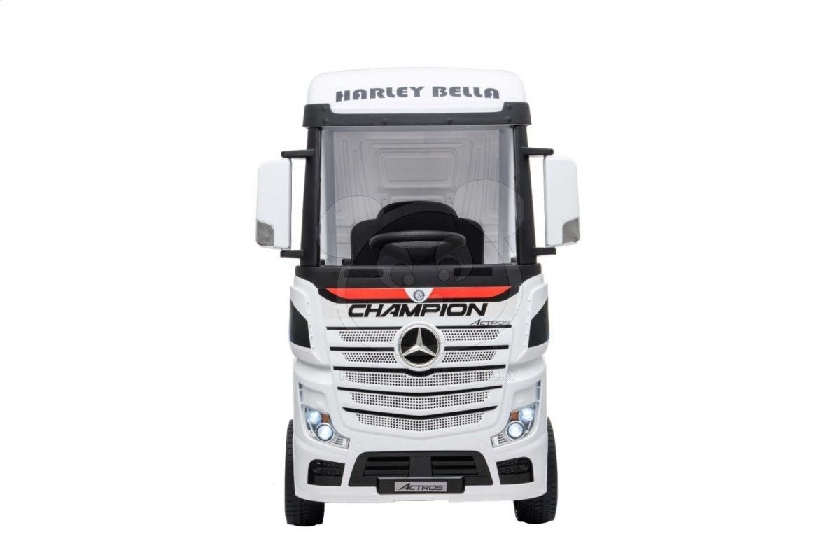 Elektrické autíčko Mercedes Benz Actros - bílé - obrázek 12