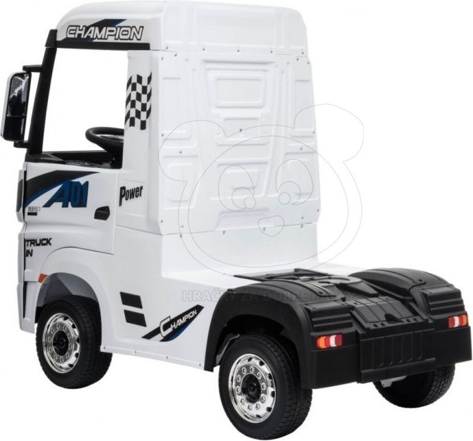Elektrické autíčko Mercedes Benz Actros - bílé - obrázek 14