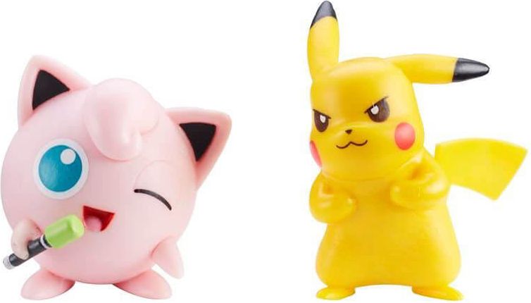 WCT Pokémon figurky Jigglypuff a Pikachu - obrázek 1