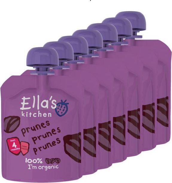 Ella's Kitchen Ovocné pyré - 100 % Švestka 7 x 70g - obrázek 1