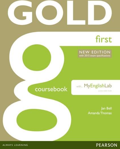 Bell Jan: Gold First 2015 CourseBook w/ MyEnglishLab Pack - obrázek 1