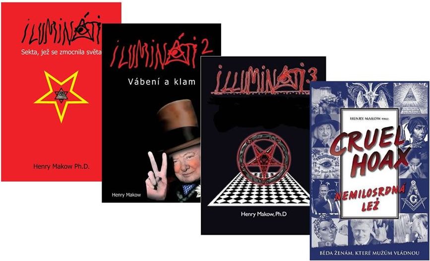 Makow Henry: Ilumináti 1,2,3 + Nemilosrdná lež (4 knihy) - obrázek 1