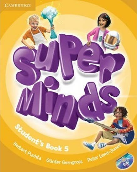Puchta Herbert: Super Minds Level 5 Students Book with DVD-ROM - obrázek 1