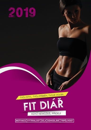 Holomková Stanislava, Štreitová Kamila,: Fit diář 2019 pro ženy - obrázek 1