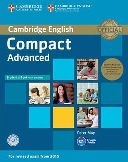 May Peter: Compact Advanced Student´s Book Pack (Student´s Book with Answers with CD-ROM and Class A - obrázek 1