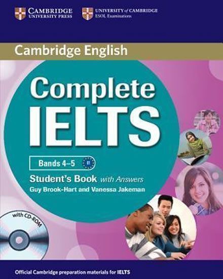 Brook-Hart Guy: Complete IELTS Bands 4-5 Students Book with Answers with CD-ROM - obrázek 1