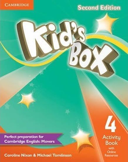 Nixon Caroline: Kid´s Box 4 Second Edition Activity Book + Online Resources - obrázek 1