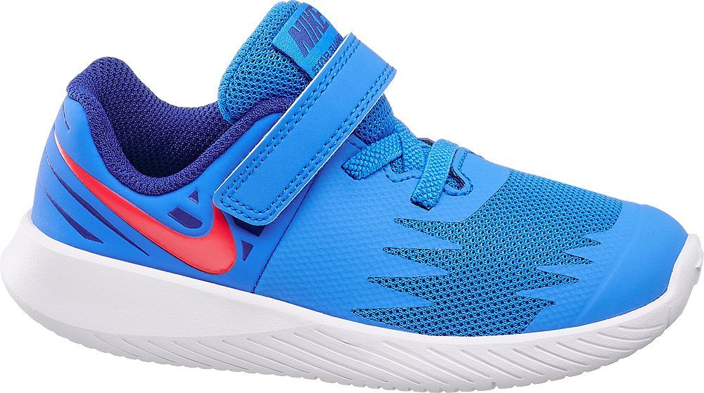 Deichmann - NIKE Modré dětské tenisky na suchý zip Nike Star Runner 26 modrá - obrázek 1