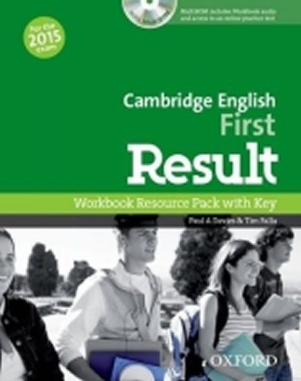 Davies Paul A., Falla Tim: Cambridge English First Result Workbook with Key and Audio CD - obrázek 1