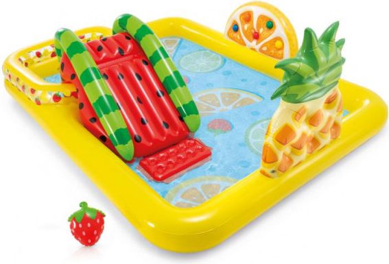 Hrací centrum INTEX 57158 FRUITY PLAY CENTER 244x190x92 cm - obrázek 1