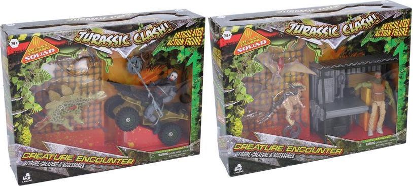 Jurassic Clash Voják s dinosaurem set - obrázek 3