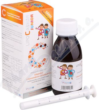 LIPO C ASKOR Junior tekutý lipozomální vit.C 110ml - obrázek 1