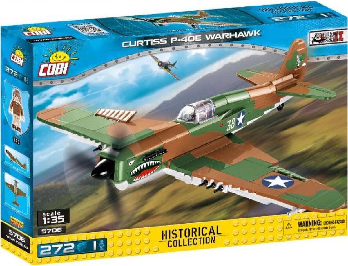 Cobi Malá armáda 5706 World of Tanks Tank Curtiss P-40E Warhawk - obrázek 1