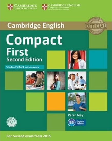 May Peter: Compact First Student´s Book with Answers with CD-ROM - obrázek 1