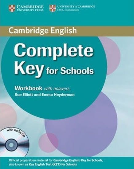 Elliott Sue: Complete Key for Schools Workbook with Answers with Audio CD - obrázek 1