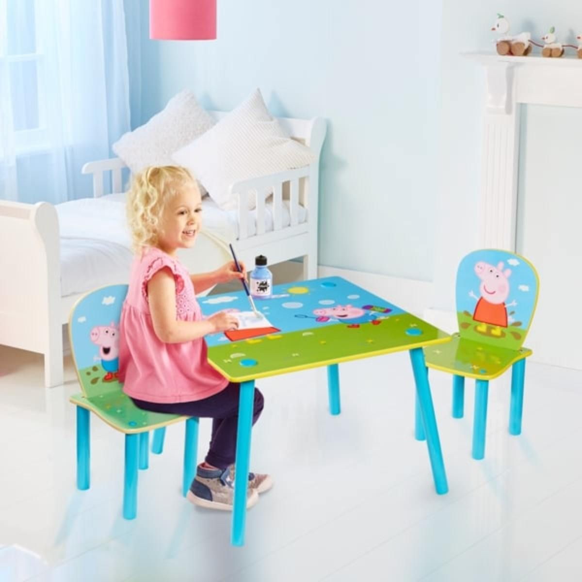 Dětský stůl s židlemi Peppa Pig - obrázek 1