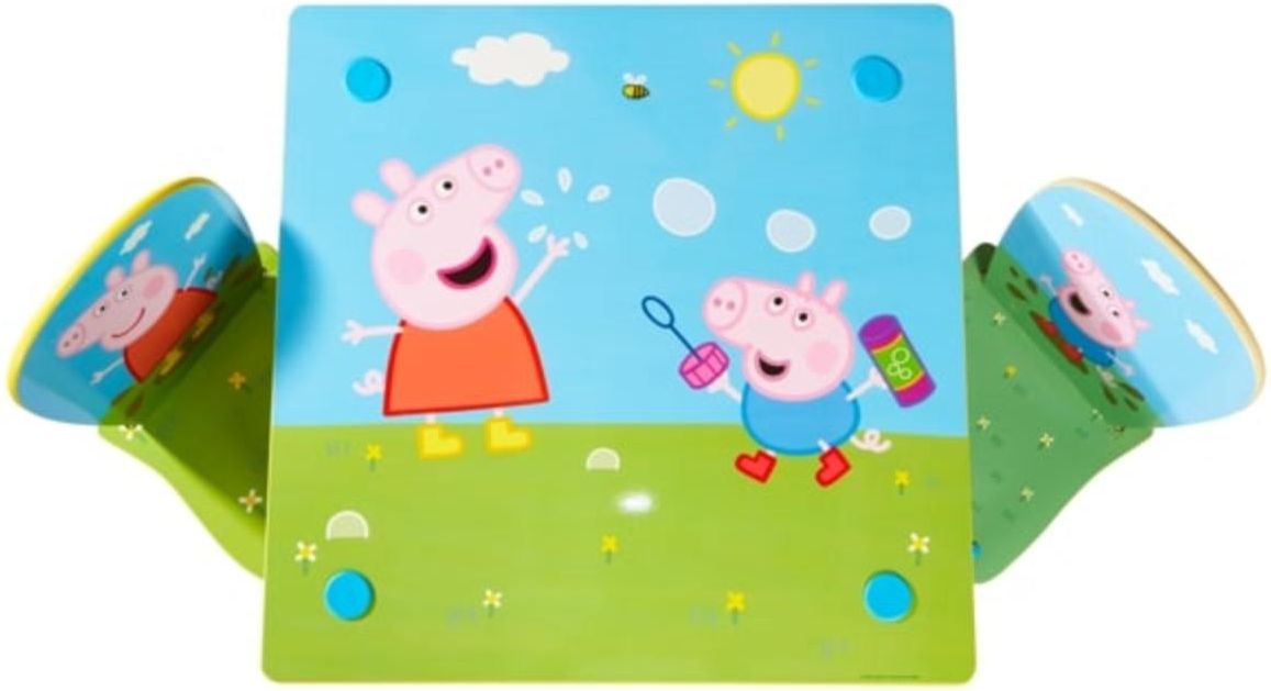 Dětský stůl s židlemi Peppa Pig - obrázek 3