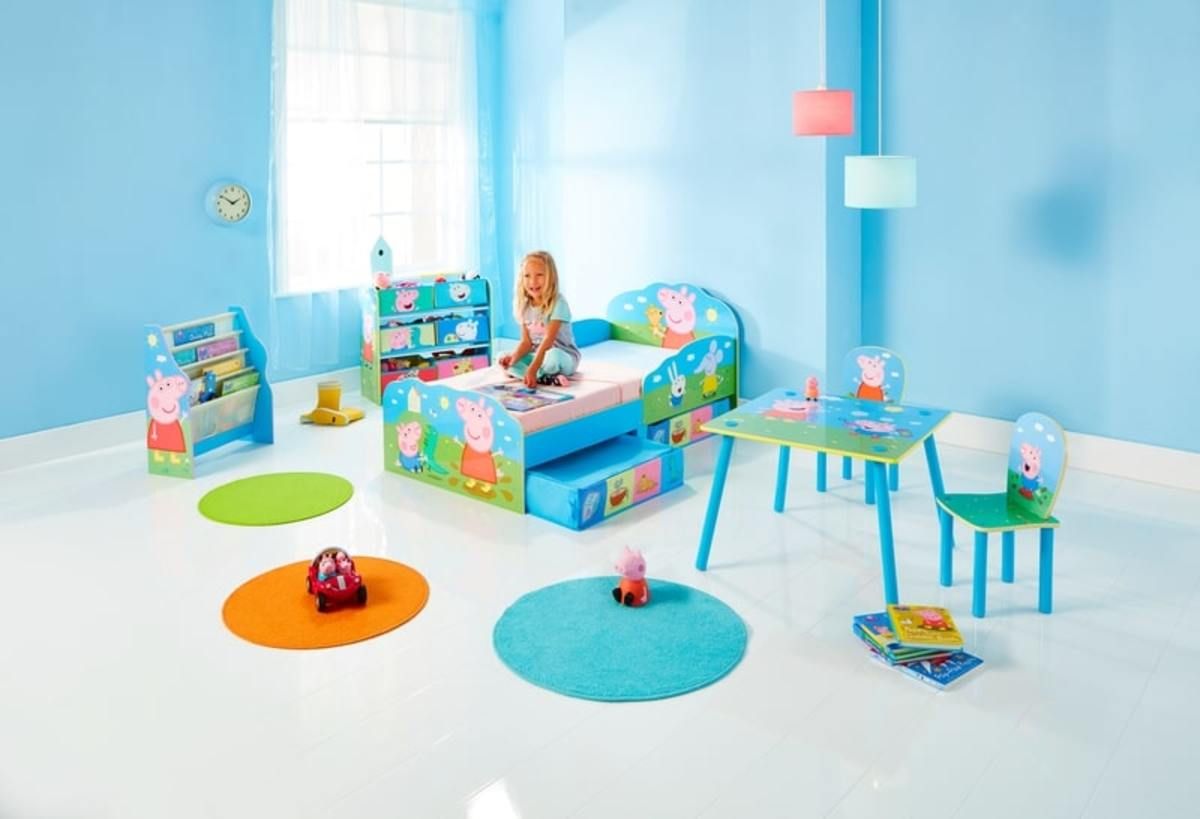 Dětský stůl s židlemi Peppa Pig - obrázek 4