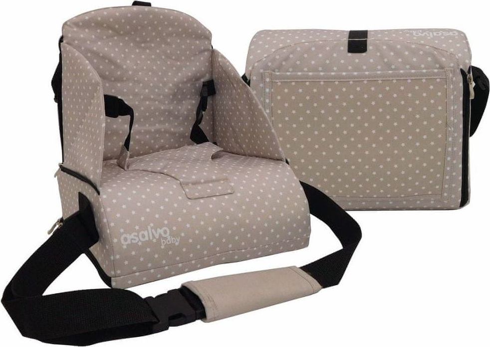 Asalvo Booster na jídelní židli ANYWHERE stars beige - obrázek 1