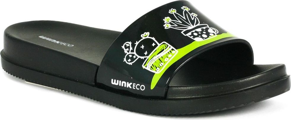 Wink chlapecké pantofle s obrázky 33 černá - obrázek 1