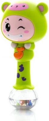 Euro Baby Edukační hračka - chrastítko s melodií - ZODIAK - zelený - obrázek 1